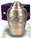 Brass Bouquet Urn