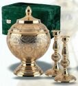 Brass Memorial Cremation Set