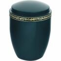 Samia Urn Green with decor