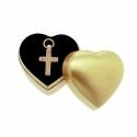 Gold Cross Patterned Keepsake