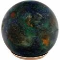 Spherical Blue Urn