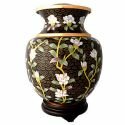 Floral Minuet Cloissone Urn